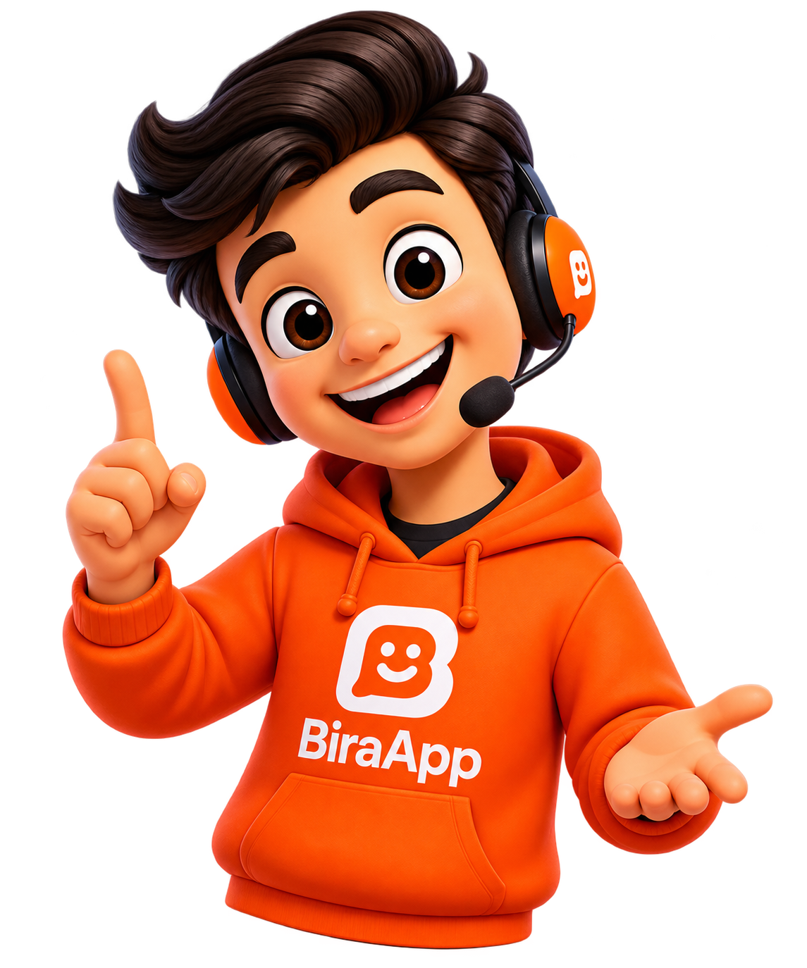 Mascote BiraApp
